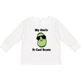 thumbnail image 3 of Inktastic Cool Beans Uncle Boys or Girls Long Sleeve Toddler T-Shirt, 3 of 5