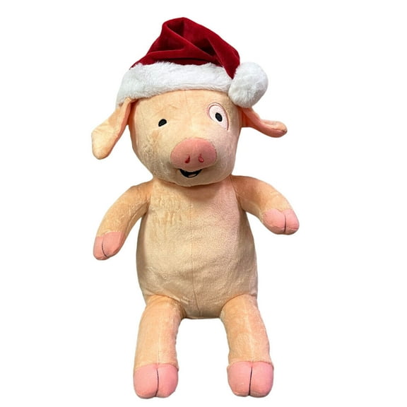 If You Give Pig a Pancake Santa Christmas Hat Holiday Plush Kohl's 12" Doll New