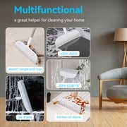 Multifunction Magic Broom,2 in 1 Long Handle Silicone Air Broom for Floor,Living Room, Kitchen,Garage, Deck