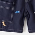 thumbnail image 6 of Gubotare Teen Boy Shorts Boys Shorts Drawstring Elastic Waist Athletic Shorts 5T 6T (Navy,5-6 Years), 6 of 8