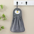 thumbnail image 4 of Hearth & Gear Cute Hand Towel That Can Hang And Absorb Water Without Shedding Hair Small Square Towel For Household Kitchen Cleaning Cloth Quick Drying Hand Towel For Children Hymn Towels Large Bath, 4 of 6