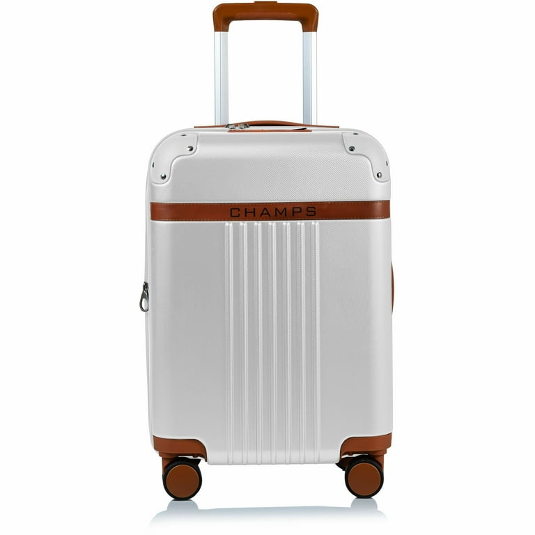 CHAMPS Vintage Collection, Hardside Carry-on, Ivory - Walmart.com