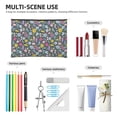 thumbnail image 4 of Cauagu Watercolor Meadow Flowers for Tyvek Makeup Bag,Reusable Travel Cosmetic Bag Women Organizer Toiletry Bag Birthday,Gifts for Women Girlfriend Mom Teacher 6.5’’*8.9’’, 4 of 7