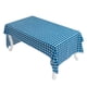 thumbnail image 1 of Paquete de 3 manteles a cuadros desechables de plástico para fiesta, mantel de picnic de 54 x 108 pulgadas. Cubierta de mesa rectangular, 1 of 5