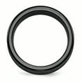 thumbnail image 2 of Edward Mirell Titanium Noir Ti Laser Bande 8mm Taille 7.5, 2 of 4