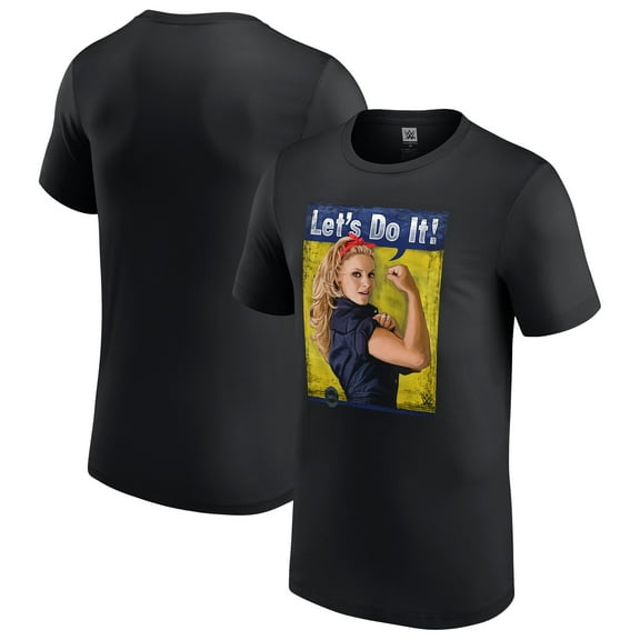 Men's Black Trish Stratus Let's Do It T-Shirt