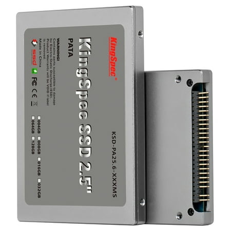Ssd Solid State Flash - 64GB KingSpec 2.5-inch PATA/IDE SSD Solid State Disk (MLC Flash) SM2236 Controller