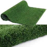 Premium Artificial Grass Turf Roll, 3.3ft x 3.3ft, Realistic Synthetic Lawn Mat for Indoor & Outdoor Use, Easy Installation
