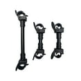 thumbnail image 1 of 3x Accesorio de conector para cochecito Juntas universales negras Seguridad duradera doble ajustable Portátil lado para carro infantil Hugo Conector de cochecito, 1 of 7