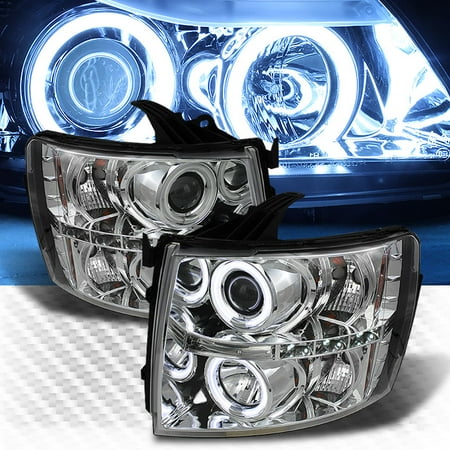 Ccfl Halo 2007 2017 Chevy Silverado Led Projector Headlights Head Ccfl Halo 2007 2017 Chevy Silverado Led Projector Headlights Head Lights Lamp Pair L R 2008 2009 2010