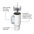 thumbnail image 6 of Bubba Travel Tumbler, 40 Oz, Stainless Steel, Vacuum Insulated Leakproof With Handle, AutoClose Lid With Straw, Fresh Kicks, 6 of 10