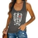 thumbnail image 2 of Blusa informal sin mangas con cuello redondo y estampado de verano para mujer a la moda Fridja  gh5591, 2 of 7