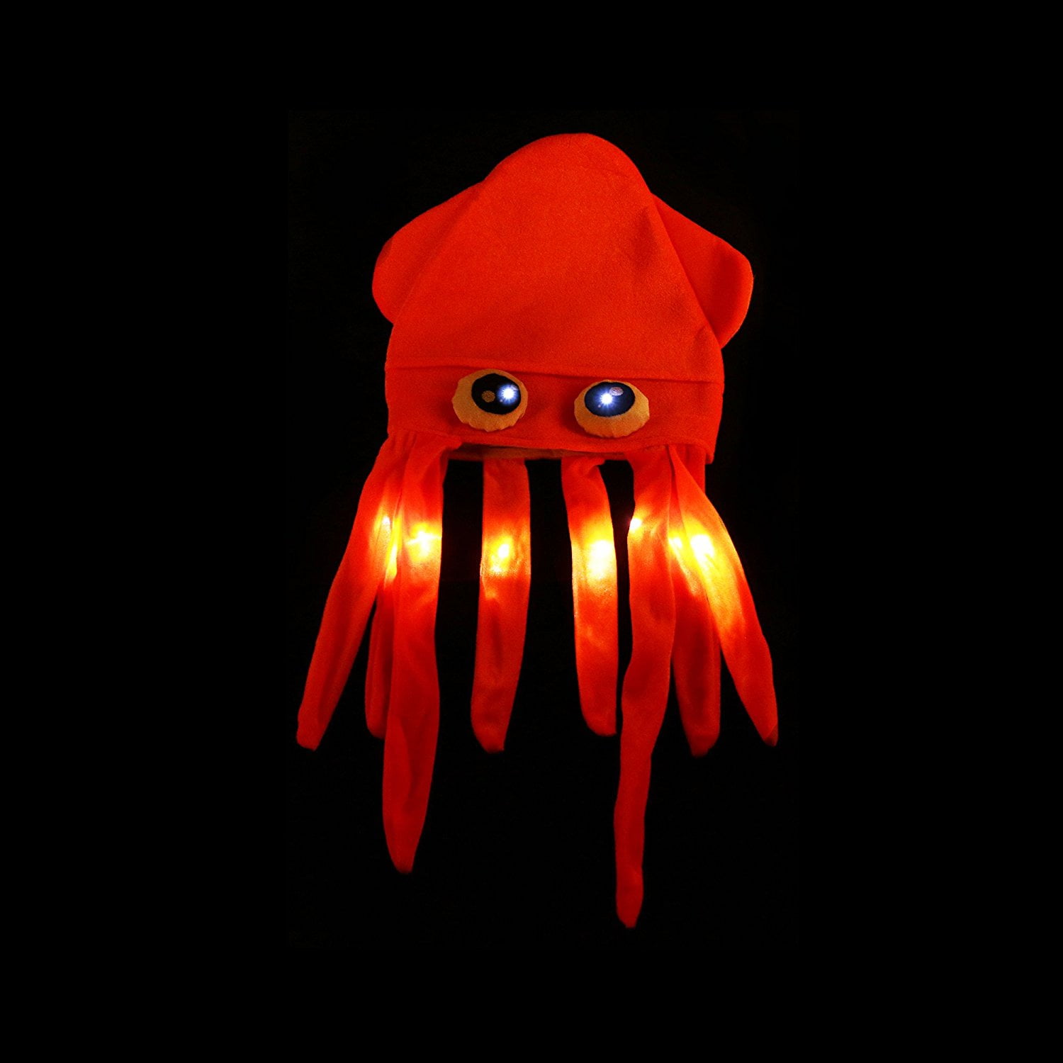 light up squid hat