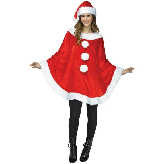 Fun World Santa Poncho Adult pONCHO