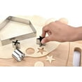 thumbnail image 3 of JM Kit de casa de pan de jengibre de Navidad, 10 piezas Cortadores de galletas de acero inoxidable 3D para Halloween Fiesta de Acción de Gracias Casa de pan de jengibre Casa de pan de jengibre Kit de bricolaje Herramienta para hornear brillar  Electrónica, 3 of 5