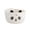 White #t86, variant on Japceit Cute Cow Shaped Nursery Basket, Round Woven Rope Storage Organizer with Ears & Handles, Small Shower Gift Basket, Perfect for Storing Blanket, Towel, Toy and Home Decor