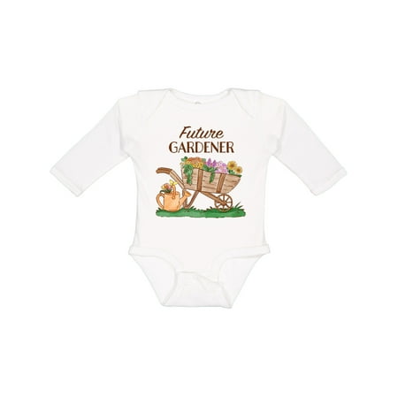 

Inktastic Future Gardener Gift Baby Boy or Baby Girl Long Sleeve Bodysuit