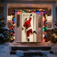thumbnail image 1 of Home Funny Santa Backside Door Banners Humorous Christmas Entrance Decor with Gift Mooning Home Essentials, 1 of 5