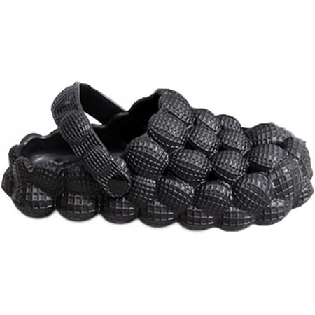 

ISUJFHES Massage Bubble Slides Slippers for Women Men With Heel Funny Light Comfort Thick Sole Super Soft Funny Non-slip Spa Slipper Beach Pool Quick Dry Slide Sandals For Indoor Outdoor