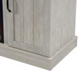 thumbnail image 4 of Edyo Living Rustic Farmhouse Electric Fireplace TV Stand w/ Remote, Grey, 4 of 7