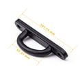 thumbnail image 3 of Yassdwbn 2pcs Truck Cap Rotary Latch Catch D-Striker Plates, 3 of 5