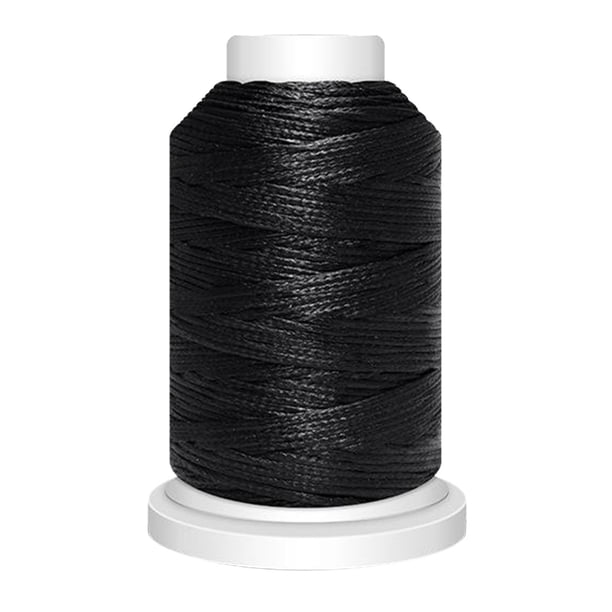 Hilo de poliéster encerado Zulema 1mm para costura de cuero DIY joyería cordón negro