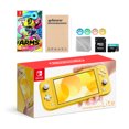 thumbnail image 1 of Nintendo Switch Lite Yellow with Arms, Mytrix 128GB MicroSD Card and Accessories NS Game Disc Bundle Best Holiday Gift, 1 of 6