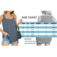 thumbnail image 6 of MOSHU Summer Womens Tank Tops U Neck Casual Flowy Sleeveless Shirts for Women, 6 of 10