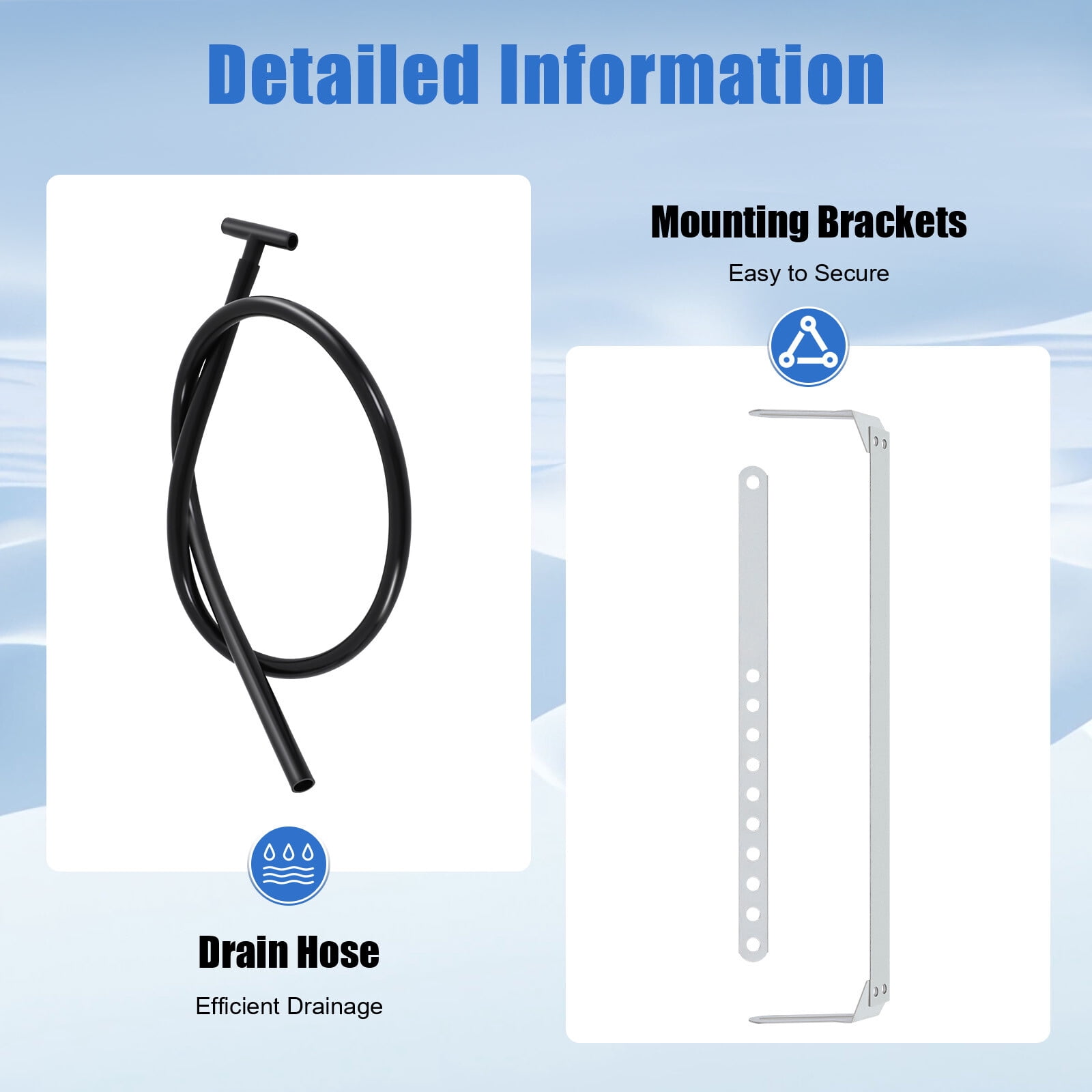Universal Air Conditioner UN, Car Air Conditioner 12V 30W Universal A/C 32 Pass 4 Way Coil, Maximum Airflow and Cooling Capacity 3 Flow Speed Air Conditioning Evaporator for Car RV