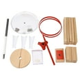 thumbnail image 4 of Fruit Apple Wine Cider Press, 4.8 Gallon Crusher Manual Juice Maker with 8 Press Wooden Blocks & Pole Handle Bar & Filter Bag, Cider Wine Making Press for Kitchen, Eatery, Fresh Squeezed Fruit Store, 4 of 6