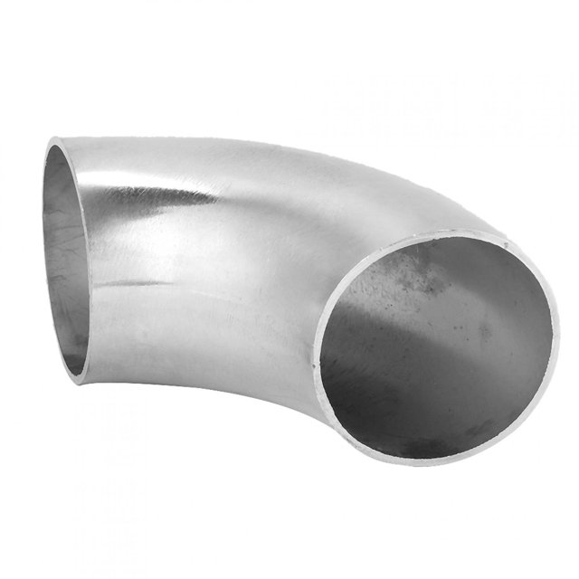 Codo de escape ANGGREK de Acero inoxidable 90 grados 44 mm 1.75 pulgadas OD