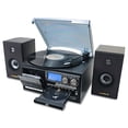 thumbnail image 1 of Tocadiscos de vinilo LoopTone 10 en 1, 3 velocidades, Bluetooth, negro, 1 of 7
