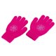 thumbnail image 1 of Sonducket Niñas Mujeres Niños Guantes de patinaje sobre hielo Stretch Glove Vestidos Flor de nieve fucsia METRO, 1 of 1