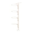 thumbnail image 1 of jinwen Football Holder Gift Bedroom Tool Room Basketball Ball Storage Rack Adhesive White 93x18cm, 1 of 9