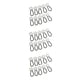 thumbnail image 5 of Cateissary Extensor de cuello de camisa, 1 bolsa, tela no irritante, elástica, de Simple, cintura con incrustaciones de cristal, hebilla de cuerda de Type1 NO1 Cateissary CBP374421, 5 of 6