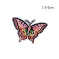 thumbnail image 3 of 24 parches de mariposas multicolores, mezcla aleatoria, surtidos, parches hechos a mano, para planchar o coser, bordados, para planchar, para ropa, jeans, bolsos, sombreros, zapatos, 3 of 5