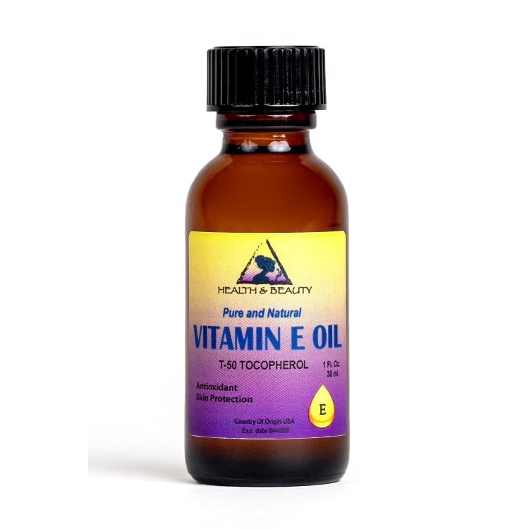 TOCOPHEROL T50 VITAMIN E OIL ANTI AGING NATURAL PURE 1 OZ in GLASS