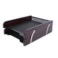 thumbnail image 5 of Retractable Office Desk Orgarnizer Set, 2 Tier Metal Mesh Document File Pens Storage Orgarnization Drawers with Note Box and Pen Holder Office Supplies Black, 5 of 7