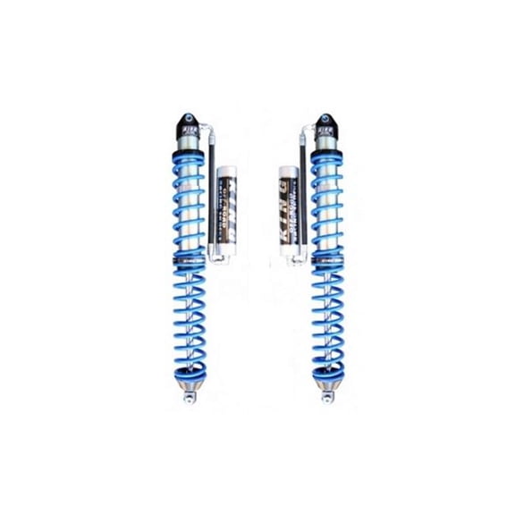 EVO Manufacturing 2.5 in. Spec Coilover Rear Pair for Jeep Wrangler JL, Black
