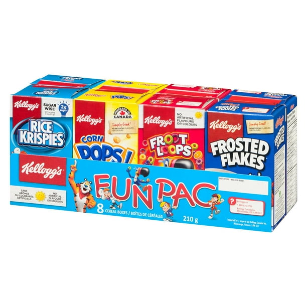 Kellogg's Fun Pac Cereal, 210g, 210g 