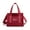 Red, variant on BadPiggies Casual Nylon Purse Handbag Crossbody Bag Waterproof Shoulder Bag for Women (Pink)