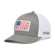 thumbnail image 1 of Bandera de malla PFG de Cap Columbia, color blanco y titanio, talla S/M, 1 of 7