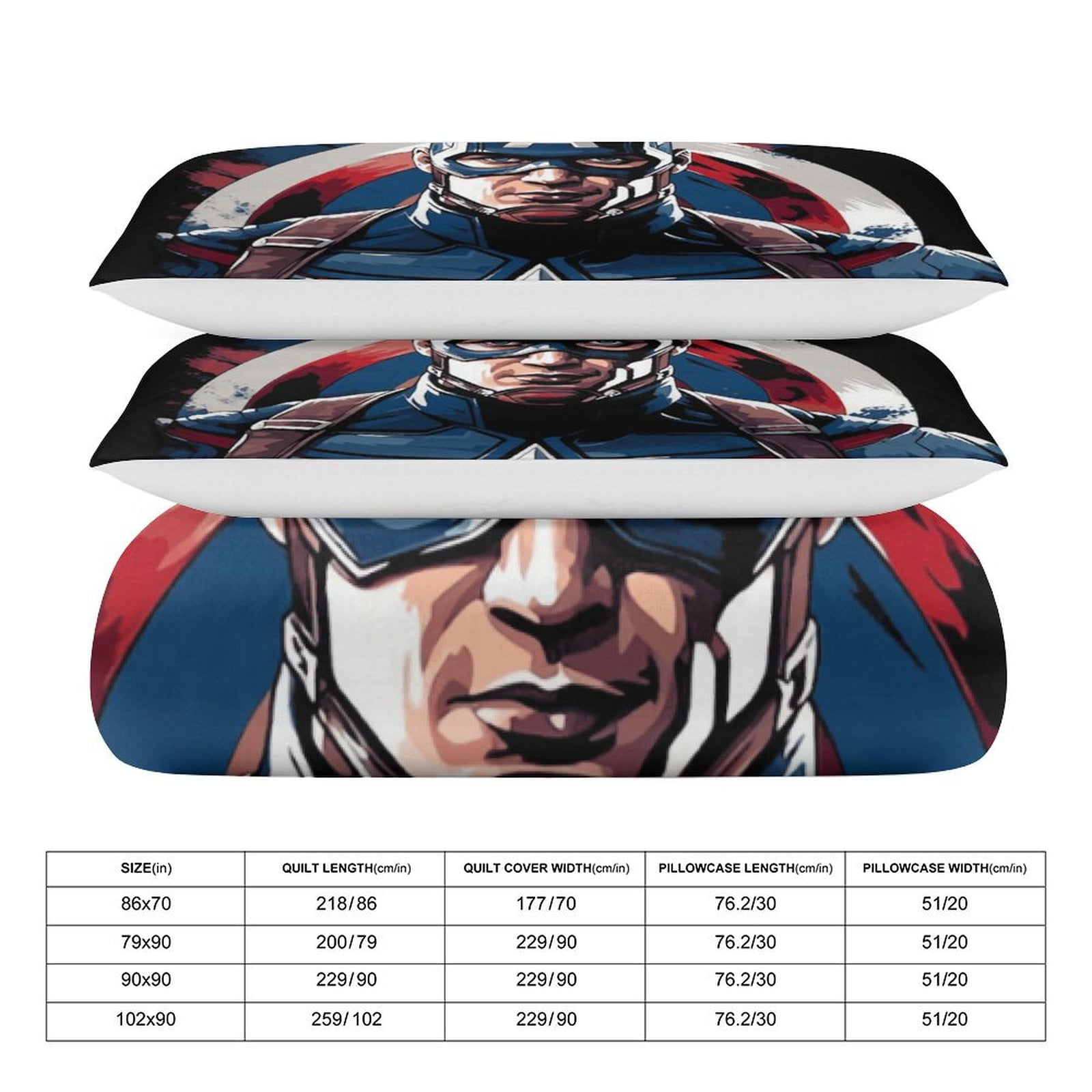 Movie Posters Duvet Cover Set Soft Bedding Set 3PCS Quilt Covers Luxury Bedspreads Pillowcase Sets 86"x70"
