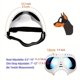 thumbnail image 2 of Protect Your Dog's Eyes with Stylish UV-Protection Dog Goggles!, 2 of 4