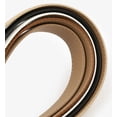 thumbnail image 3 of RV Cinturón vaquero para mujer, cinturón con hebilla dorada para mujer, ancho 2,4 cm, cinturón vaquero casual para mujer (Beige) brillar Electrónica, 3 of 5