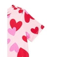 thumbnail image 3 of Way To Celebrate Toddler Girl Valentine's Day Short Sleeve T-Shirt, Sizes 12M-5T, 3 of 3