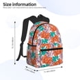 thumbnail image 3 of Fotbe Hawaiian Style Lightweight Casual Laptop Backpack for Men and Women, Daily use Waterproof backpack, Backpack for College, 3 of 7