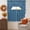 Indigo, variant on Indigo Blue Solid Color Swag Kitchen Curtains Sets for Windows 24 Inch Length, Minimalist Vintage Linen Texture Short Window Curtain Panels Swags Valances and Tiers 3 Piece Set for Cafe/Dining Room