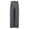 thumbnail image 3 of TYGHBN Women Casual High Waisted Palazzo Pants Wide Leg Long Trendy Trousers with Pocket Dress Casual Pants for Women plus Size Casual Pants Suits for Women Animal Print Pants for Women Women Short, 3 of 4