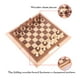 thumbnail image 3 of Juego De Damas De Ajedrez De Madera, Juego De Mesa De Ajedrez De Madera, Entrenamiento Lógico, Decorativo Plegable Para Niños Y Adultos, 3 of 7